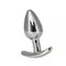 Pillow Talk Sneaky Luxurious Stainless Steel Anal Plug - Анальна пробка, 6х2.5 см