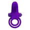 LyBaile Pretty Love Vibro Penis Ring - Ерекційне кільце з вібрацією, 11.3х5.6 см (фіолетовий)