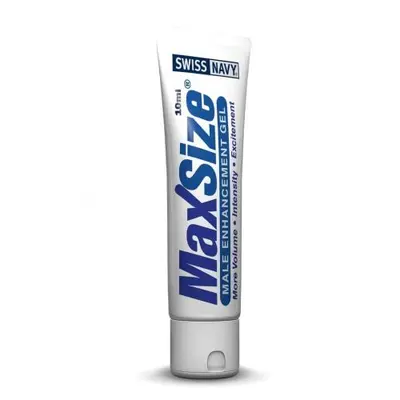 Swiss Navy - Max Size Cream - Крем для покращення потенції, 10 мл