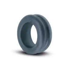Boners Double Cock Ring - Эрекционное кольцо, 5,2х2 см (серый)