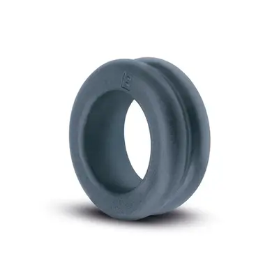 Boners Double Cock Ring - Эрекционное кольцо, 5,2х2 см (серый)