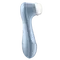 Satisfyer Pro 2 - Вакуумний стимулятор, 16х4 см (голубий)
