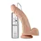 LoveToy Real Extreme Dildo Vibrating Flesh - Реалістичний вібратор на присосці, 21х4.5 см
