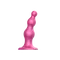 Strap-On-Me Dildo Plug Beads M - Насадка для страпона, 15х4.3 см