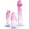 Набор анальных пробок Crystal Clear Anal Training Set, 3 шт