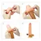 LoveToy Vibrating Nature Extender Add 2 " - Насадка з вібрацією, що подовжує, +5 см (тілесний)