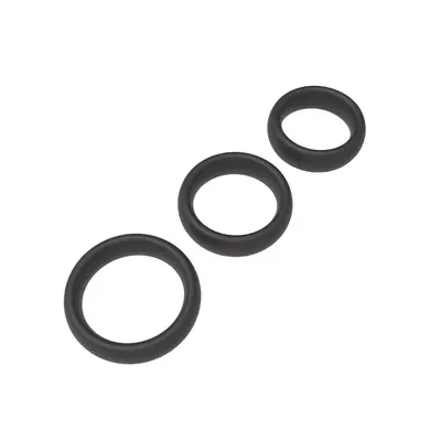 Набор эрекционных колец Erospace Men’s Play Set Of 3 Cock Rings B9