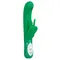 Champion Butterfly Vibrator Green - вібратор кролик з 7 режимами, 23х3 см