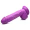 Pop Peckers 8.25" Dildo Purple - Фаллоимитатор, 22,8 см (фиолетовый)