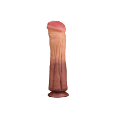 LoveToy 12'' Nature Cock As Pic - Гигантский фаллоимитатор для фистинга, 30х7.5 см