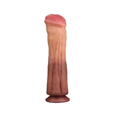 LoveToy 12'' Nature Cock As Pic - Гигантский фаллоимитатор для фистинга, 30х7.5 см