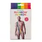 Еротичне чоловіче боді Rainbow Mankini One Size