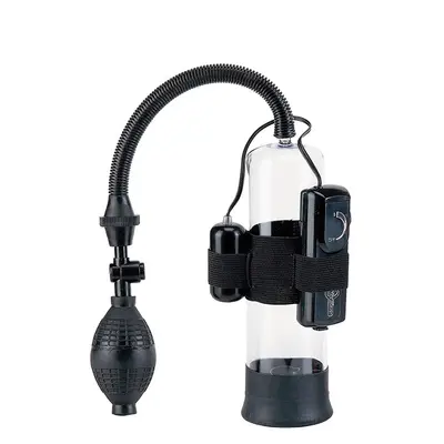 Seven Creations Power Pump - вакуумная помпа с вибрацией, 18х6 см