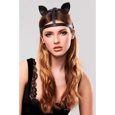 Bijoux Indiscrets MAZE Cat Ears Headpiece Black - Маска кошечки