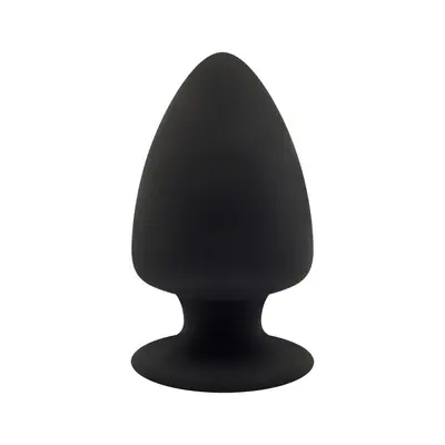SilexD Model 1 size M двухслойная силикон+Silexpan анальная пробка, 9.5х6.2 см