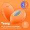 Вібратор для клітора We-Vibe Temp Tangerine