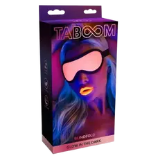 Taboom Blindfold - Маска на очі, (рожевий)