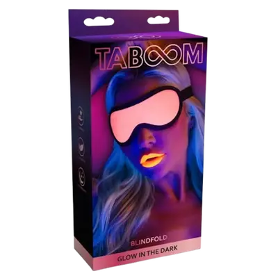 Taboom Blindfold - Маска на очі, (рожевий)