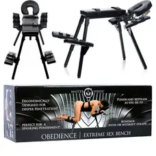 Master Series Extreme Sex Bench – лава для екстремального сексу з фіксаторами