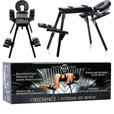 Master Series Extreme Sex Bench - скамья для экстремального секса с фиксаторами