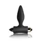 Rocks Off Petite Sensations Plug Black - анальна пробка з віброкулею, 10х2 см (чорний)