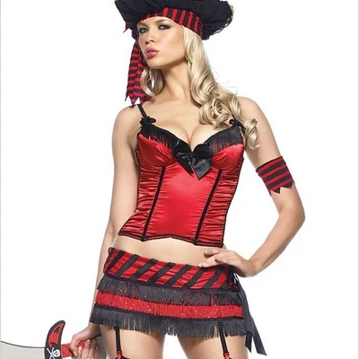 Leg Avenue - Scurvy Pirate Costume - Костюм пиратки, XS
