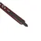 Шкіряний нашийник з повідцем Liebe Seele Wine Red Collar and Leash