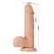 Beautiful Encounter Bahamut Dildo Flesh - Реалістичний фалоімітатор на присосці, 15,5 см (тілесний)