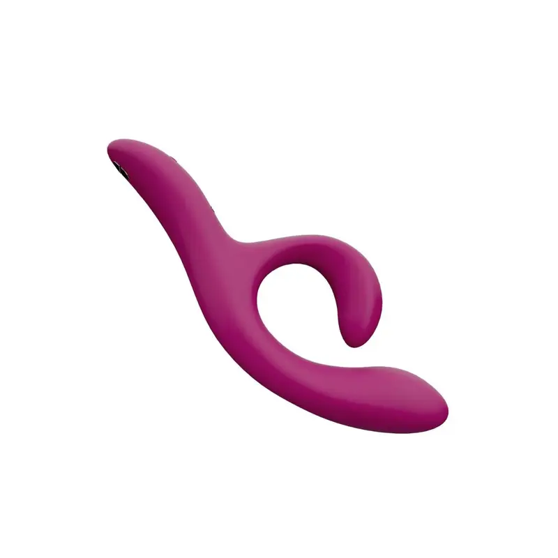 Nova 2 by We-Vibe + Лубрикант 50 мл - Смарт вибратор-кролик, 21.7х3.9 см (малиновый)