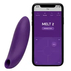 Вакуумний стимулятор клітора зі смарт управлінням We-Vibe Melt 2
