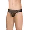 SoftLine Mens Briefs 4525 - Мужские стринги, XL (черный)
