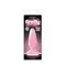 NS Novelties Firefly Pleasure Plug Small - анальная пробка светящаяся в темноте, 8,1х2,8 см (розовая)