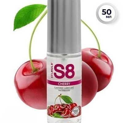 Лубрикант на водной основе Stimul8 Flavored Lube, 50 мл (вишня)