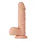 Beautiful Encounter Bahamut Dildo Flesh - Реалістичний фалоімітатор на присосці, 15,5 см (тілесний)