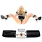 Pipedream Spread Bar and Cuff Set - Фиксаторы для рук и ног, (черный)