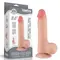 Реалистичный фаллоимитатор Sliding-Skin Dual Layer Dong 8", 20 см