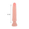 Get Real Starter Dong 6 Inch - Фаллоимитатор на присоске,16 см (телесный)