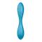 Satisfyer G-Spot Flex 1 - Гнучкий вібратор із фіксацією форми, 19.5х3.2 см (блакитний)