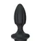 Doc Johnson Kink - Dual Density Secondskyn Fuck Plug - анальний плаг з ділдо, 25.4х3.8 см (чорний)