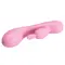 Pretty Love Hugo Vibrator Pink - Чуттєвий вібратор-кролик, 16.5х3.7 см (рожевий)