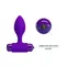 LyBaile Pretty Love Vibro Butt Plug - Анальна пробка з віброкулею, 8.6х2.7 (фіолетова)