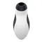 Satisfyer Orca – Вакуумний стимулятор клітора з вібрацією, 11.5 см (чорний з білим)