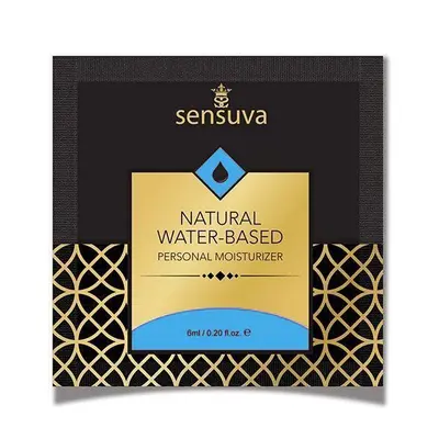 Пробник лубриканту Sensuva Natural Water-Based, 6 мл