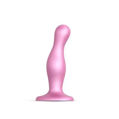 Strap-On-Me Dildo Plug Curvy M - Насадка для страпона, 15х4.2 см