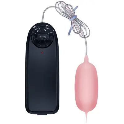 LyBaile Eleanora Cyber Vibrating Egg Flesh - Віброяйце з пультом дистанційного керування, 9.3 см