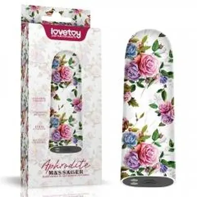 LoveToy Rechargeable Aphrodite Massager - Вібропуля, 8,5 см (білий)