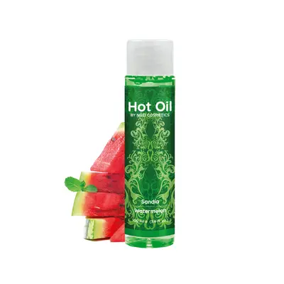 Массажное масло с согревающим эффектом Nuei Hot Oil, 100 мл (арбуз)