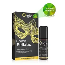 Orgie Sexy Vibe Electric Fellatio - блеск для губ с виброэффектом, 10 мл