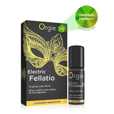 Orgie Sexy Vibe Electric Fellatio-блиск для губ з віброефектом, 10 мл