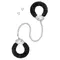 Фиксаторы для ног Fetish Tentation Enjoy Pain Adjustable Metal And Fur Ankle Cuffs